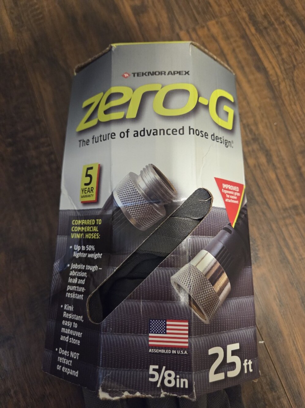 Teknor Apex Zero-G 5/8-in x 25-ft Lightweight Kink-Free Garden Hose.